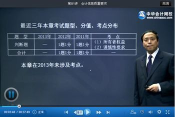 點擊圖片 免費試聽老師2014中級會計職稱《中級會計實務(wù)》課程 