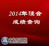 2014年注會(huì)成績(jī)查詢(xún)