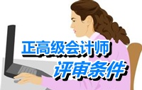 安徽省正高級(jí)會(huì)計(jì)師專業(yè)技術(shù)資格評(píng)審標(biāo)準(zhǔn)條件（試行）