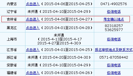 吉林2015年中級會(huì)計(jì)職稱報(bào)名入口已開通