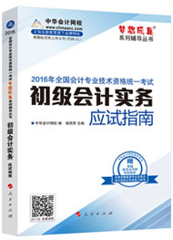 “夢想成真”系列初級應試指南——初級會計實務(wù)