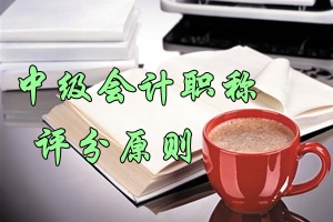 2016年中級(jí)會(huì)計(jì)職稱考試評(píng)分原則