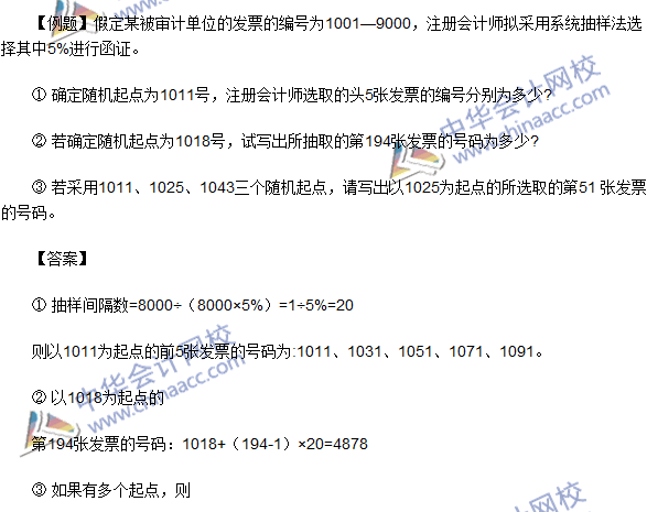 2016注冊會計師《審計》高頻考點：影響樣本規(guī)模的因素及選樣方法