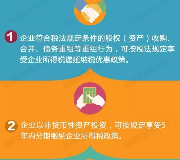 8項(xiàng)稅收支持政策助力企業(yè)降杠桿！一圖了解