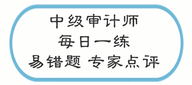 中級(jí)審計(jì)師考試易錯(cuò)題專家點(diǎn)評(píng)