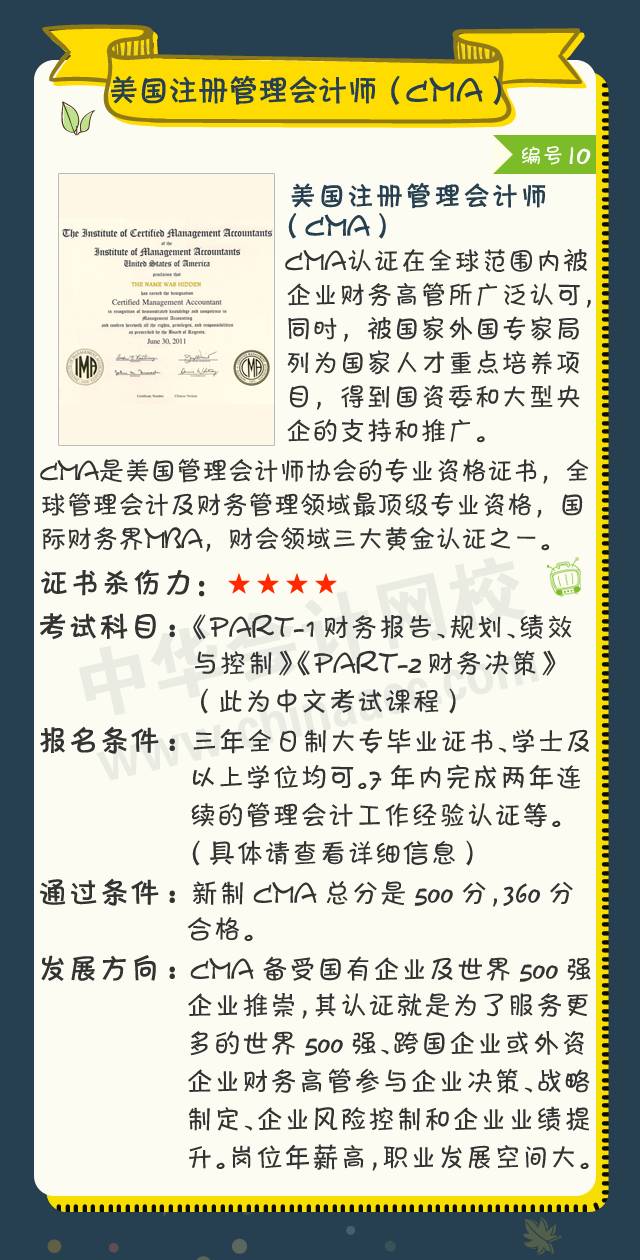 2018年會計人可考的證書大盤點！ACCA證書殺傷力六顆星