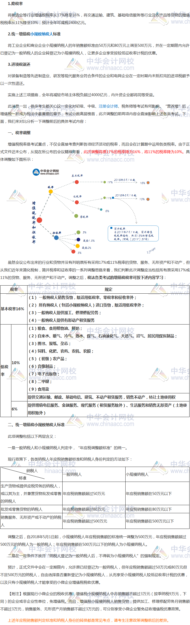 增值稅改革對(duì)稅務(wù)師考試有何影響？