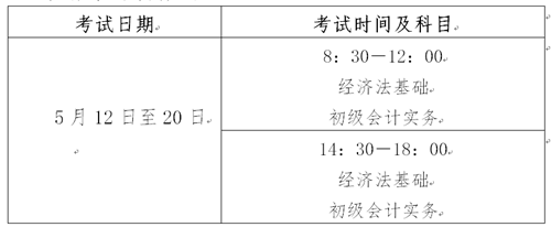 2018初級會計(jì)職稱考試時(shí)間是幾號 考試中間有休息時(shí)間嗎