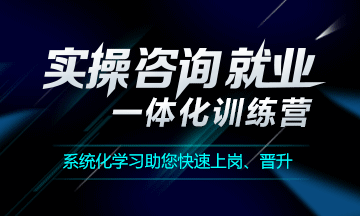 實操、咨詢、就業(yè)一體化訓練營