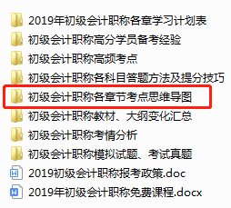 初級(jí)會(huì)計(jì)資料包