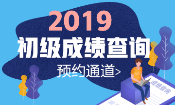 北京2019年初級會計考試成績查詢