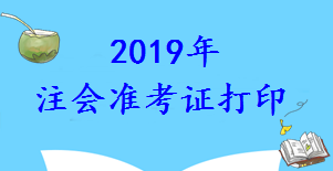 注會準(zhǔn)考證打印.