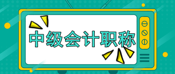 中級會計考試報名采用什么方式？