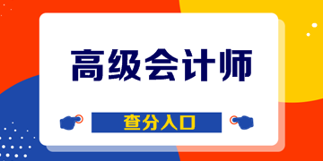 重慶2019年會計(jì)高級職稱查分入口