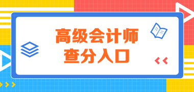 北京2019年高級(jí)會(huì)計(jì)成績(jī)查詢