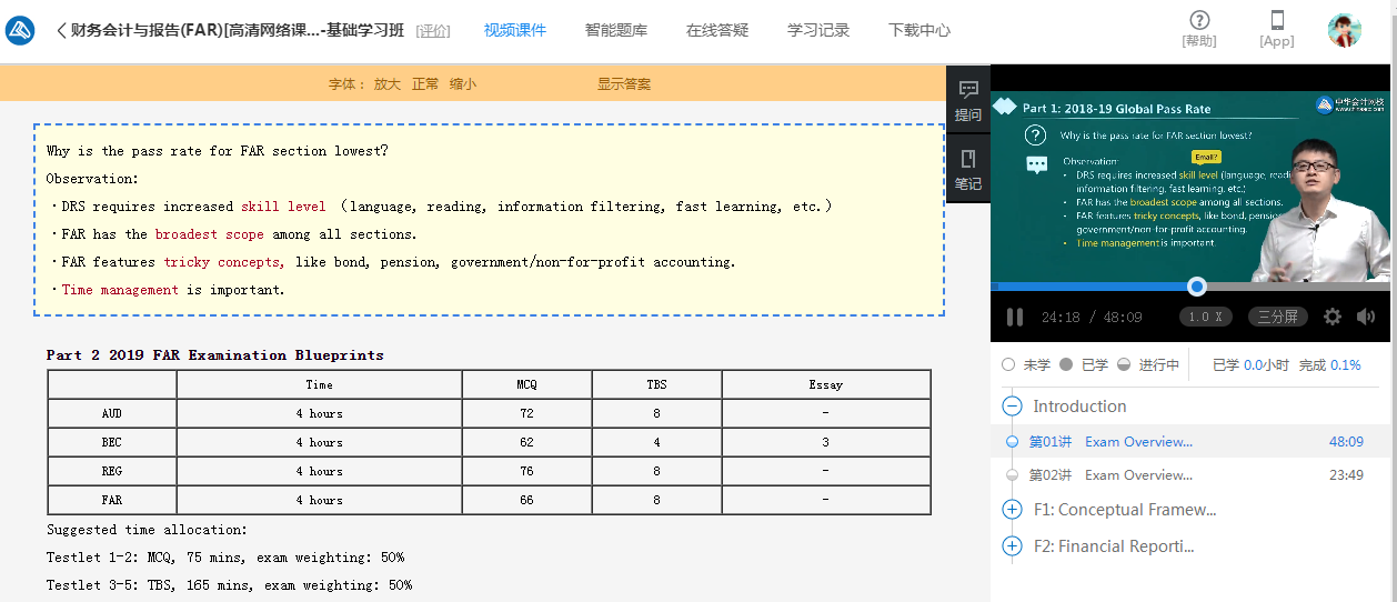 aicpa高端特訓(xùn)班1