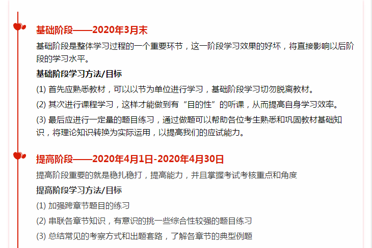 2020年初級備考有哪些重要時間節(jié)點 三大階段要注意！