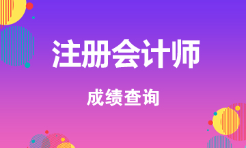 cpa往年成績查詢時間匯總