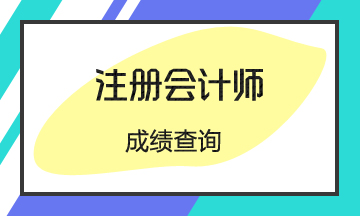 2019江西CPA考試成績查詢?nèi)肟谝验_通！