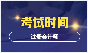 2020年注會(huì)什么時(shí)候考試？