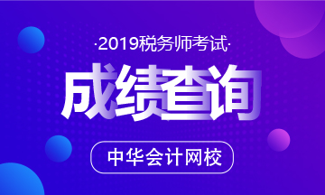 2019稅務(wù)師考試成績(jī)查詢~