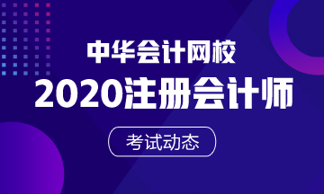 山西2020年注會(huì)什么時(shí)候考試？