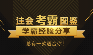 注冊(cè)會(huì)計(jì)師考試單科狀元經(jīng)驗(yàn)匯總~快來看看他們?cè)趺磳W(xué)的！