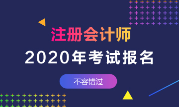 廣西2020年注冊(cè)會(huì)計(jì)師考試報(bào)名條件都有哪些？