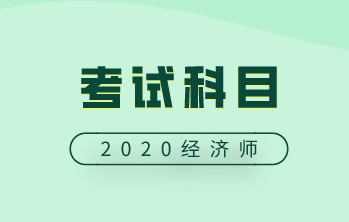 高級經(jīng)濟師考試科目