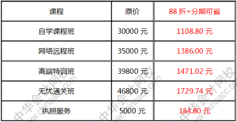 就兩天！大型薅羊毛現(xiàn)場 4月2930日USCPA課程6期免息