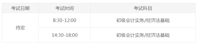 原定5月9日初級考試 5月9日會公布考試時間嗎？