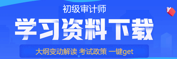 初級審計師學習資料