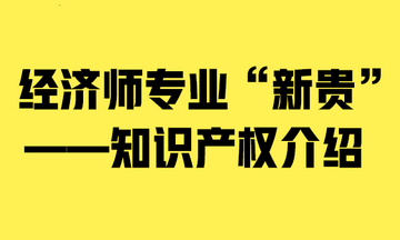 經(jīng)濟師專業(yè)“新貴”——知識產(chǎn)權(quán)介紹