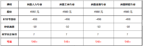 “福利”拍了拍你 距高級(jí)經(jīng)濟(jì)師618活動(dòng)結(jié)束僅剩1天！