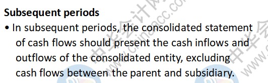 uscpa知識點：Subsequent periods