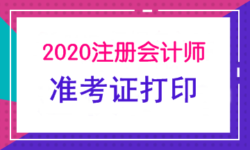 一分鐘了解2020年陜西CPA準(zhǔn)考證打印時(shí)間