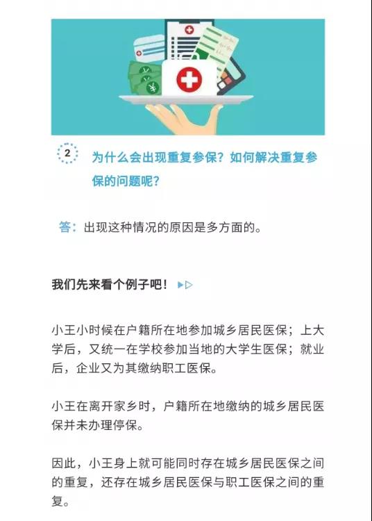 重復(fù)參保繳費(fèi)能不能享受雙重報(bào)銷待遇？答案是……