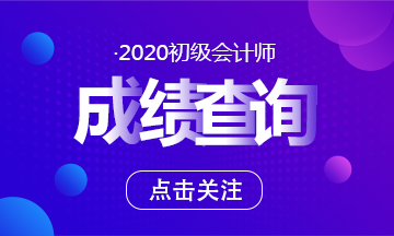 2020湖南初級會計(jì)考試成績查詢時(shí)間公布了嗎？