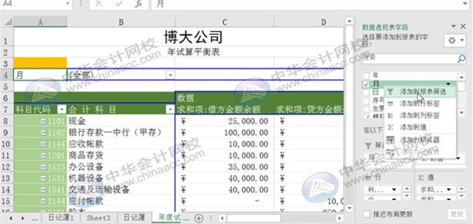 如何用Excel編制試算平衡表？操作方法送給你！