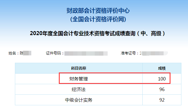 2020年中級(jí)會(huì)計(jì)職稱出成績了！你考的怎么樣？