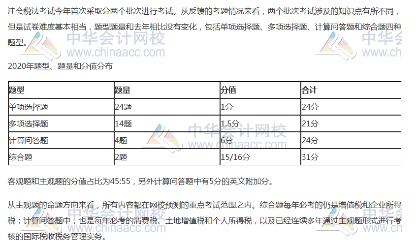 2021年注會《稅法》科目特點(diǎn)及學(xué)習(xí)建議