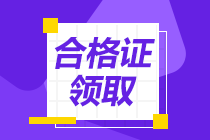 2020高級經濟師合格證