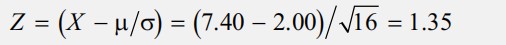 quantity exercise:standardized random variable