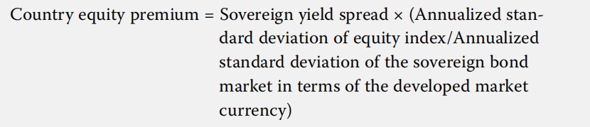 Corporate Finance:Annualized standard deviation