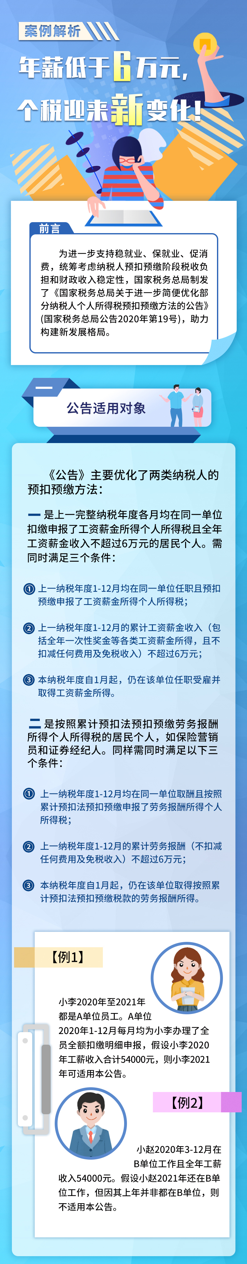 案例解析丨年薪低于6萬元，個(gè)稅迎來新變化！