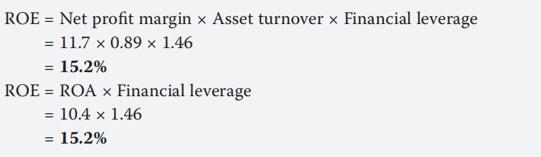 Financial Report:Return on equity