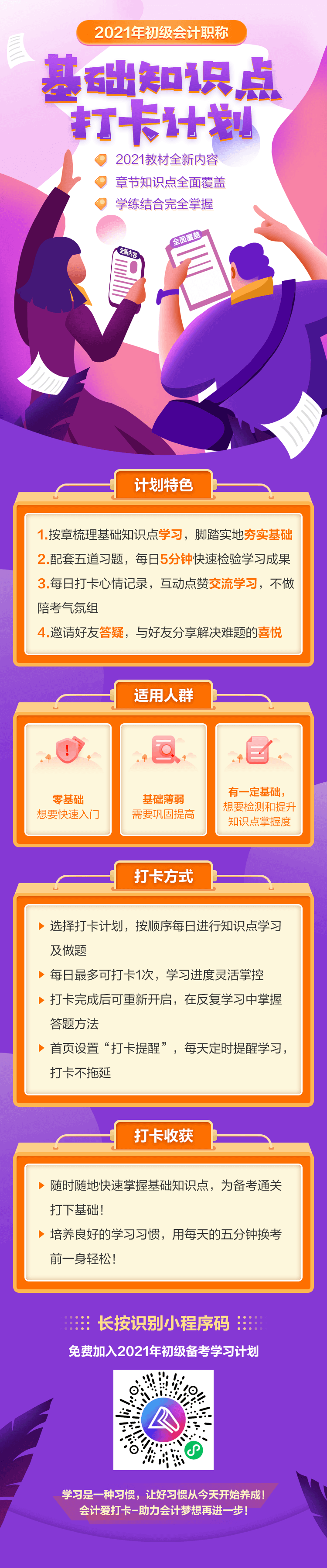 滴！新的一年從堅持初級打卡開始！