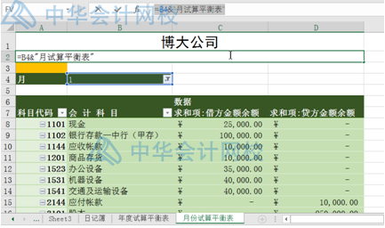 超簡單，用Excel編制試算平衡表，會計都要會呀！