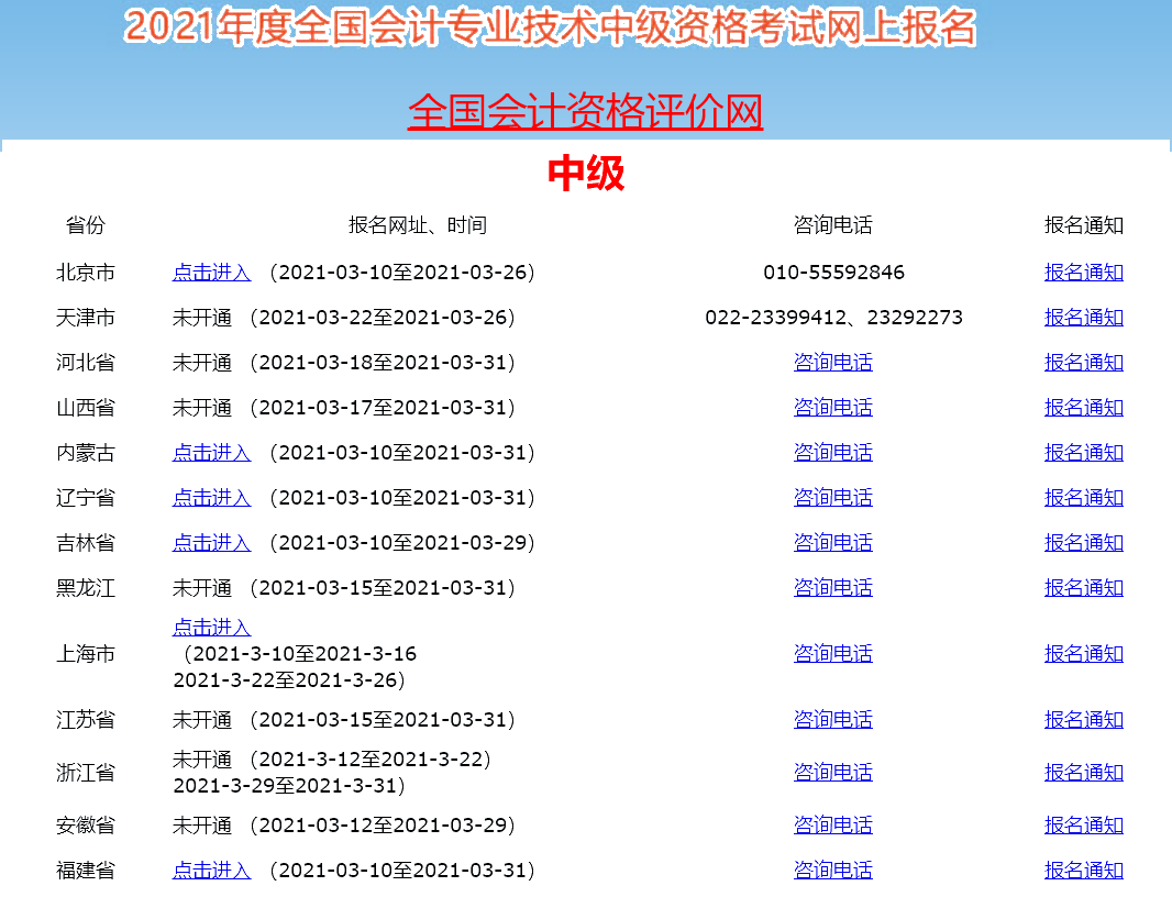 2021年中級會計職稱考試報名入口已開通！速來查收流程圖解