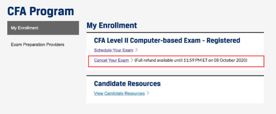 解答|2021年CFA考試最新退款規(guī)則是什么？